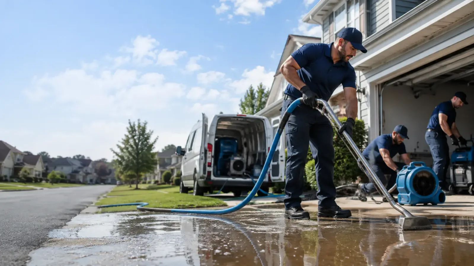 Flood Damage Restoration in England, AR